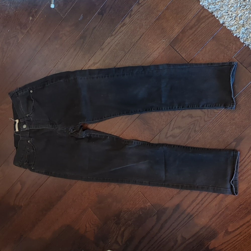 Black Levi's jeans classic straight W28 L30